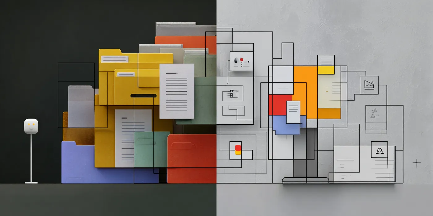 Without structured classification and retention: